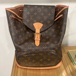 Louis Vuitton Brown Monogram Backpack